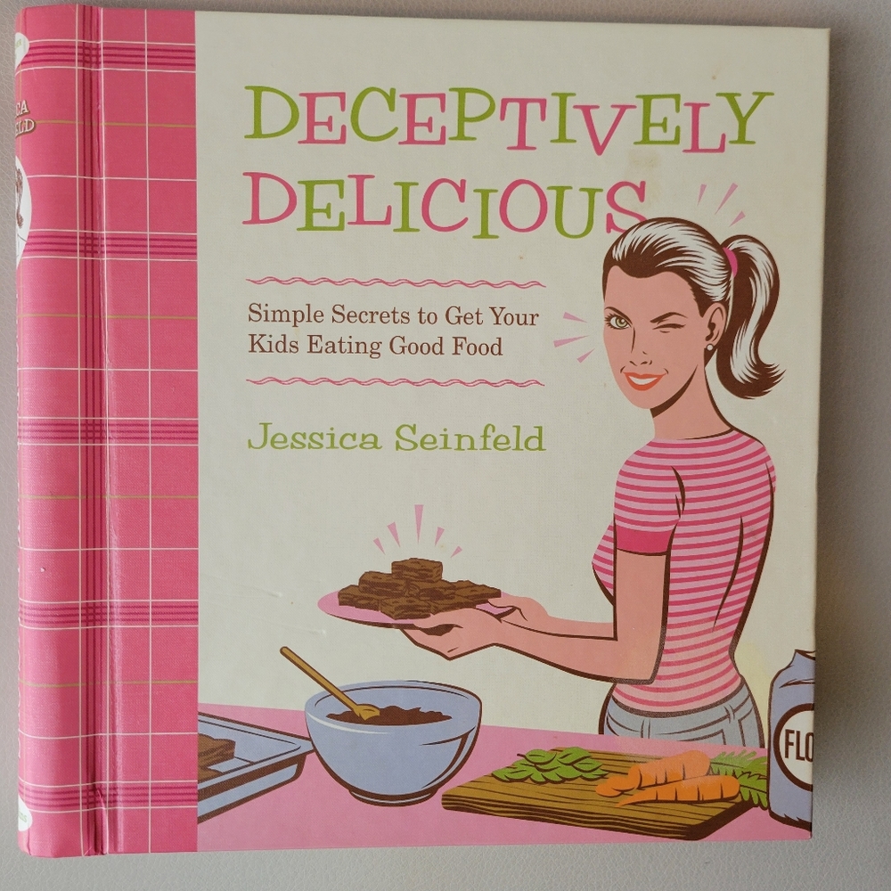 Deceptively Delicious Cookbook ~ Jessica Seinfeld ~ Kid's Menus ~ VGUC ~ FINAL